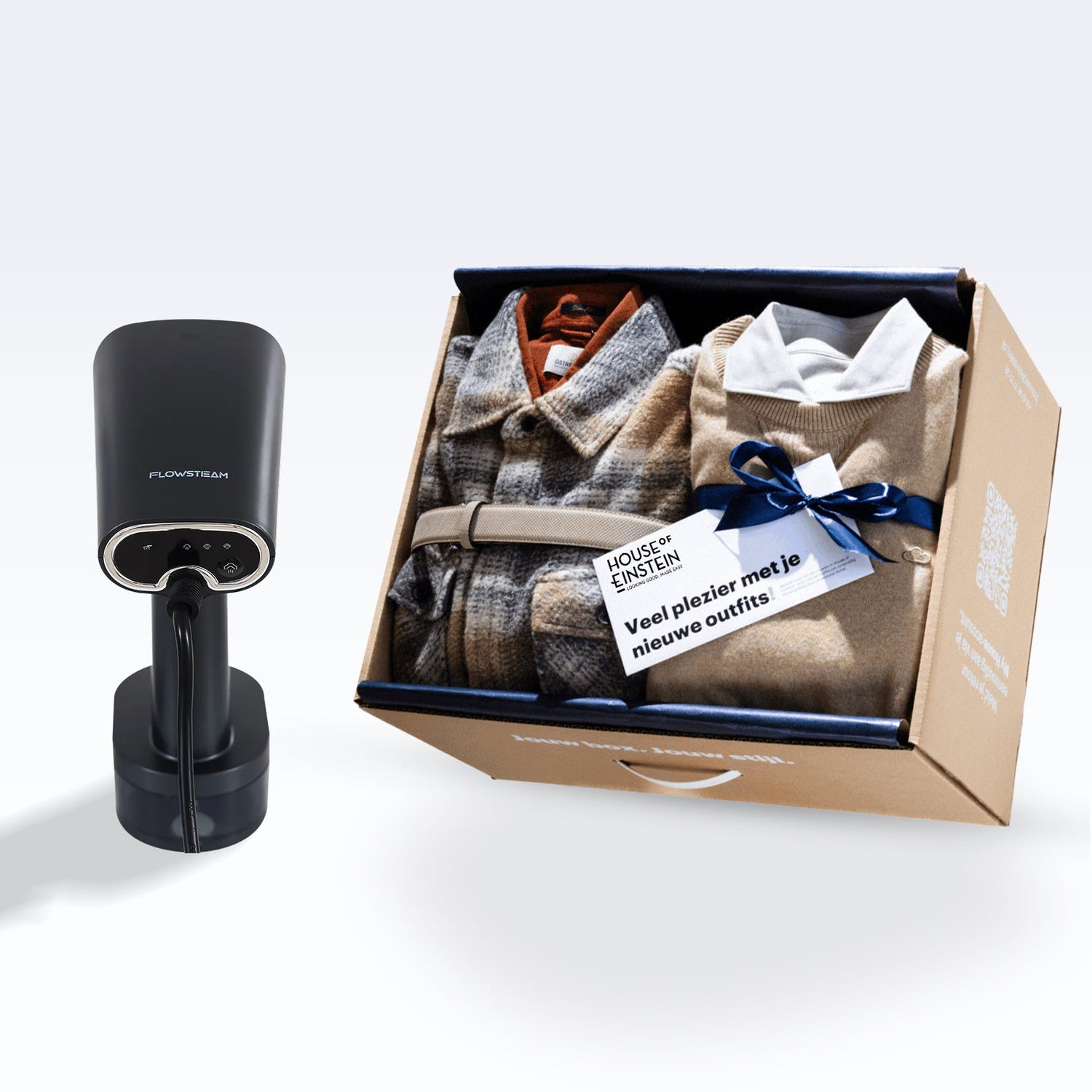 FLOWSTEAM Draagbare Kledingstomer