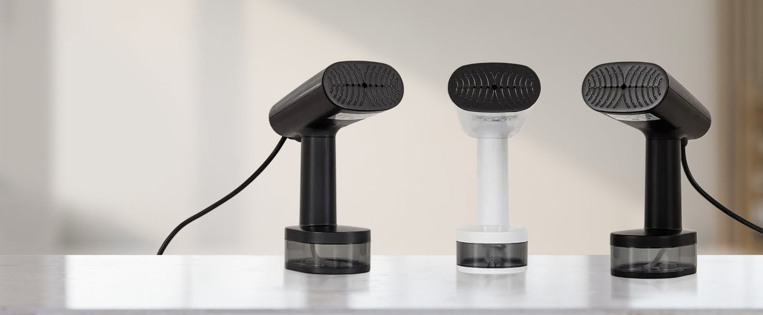 Draagbare kledingstomers van FLOWSTEAM