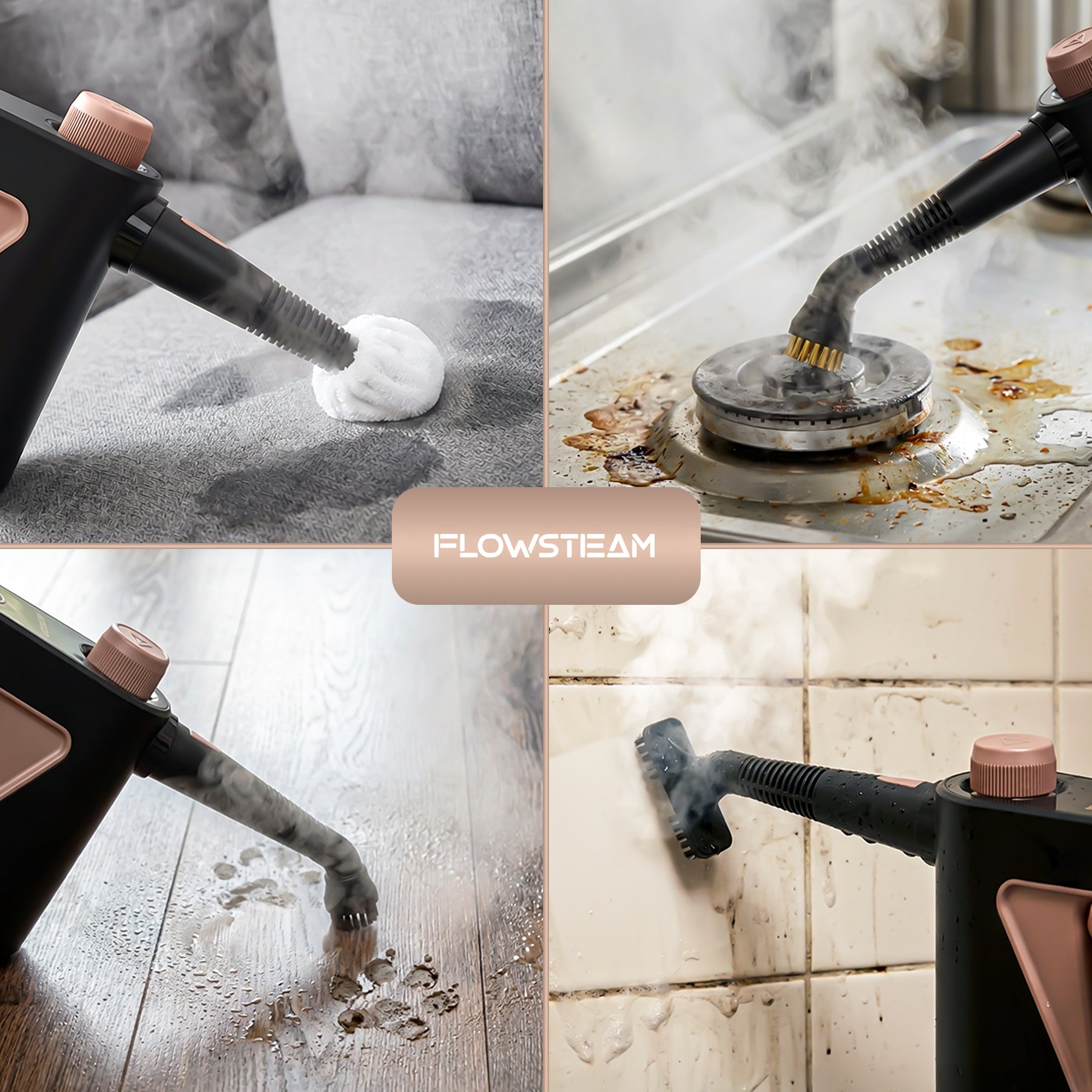 FLOWSTEAM 7-in-1 Handstoomreiniger