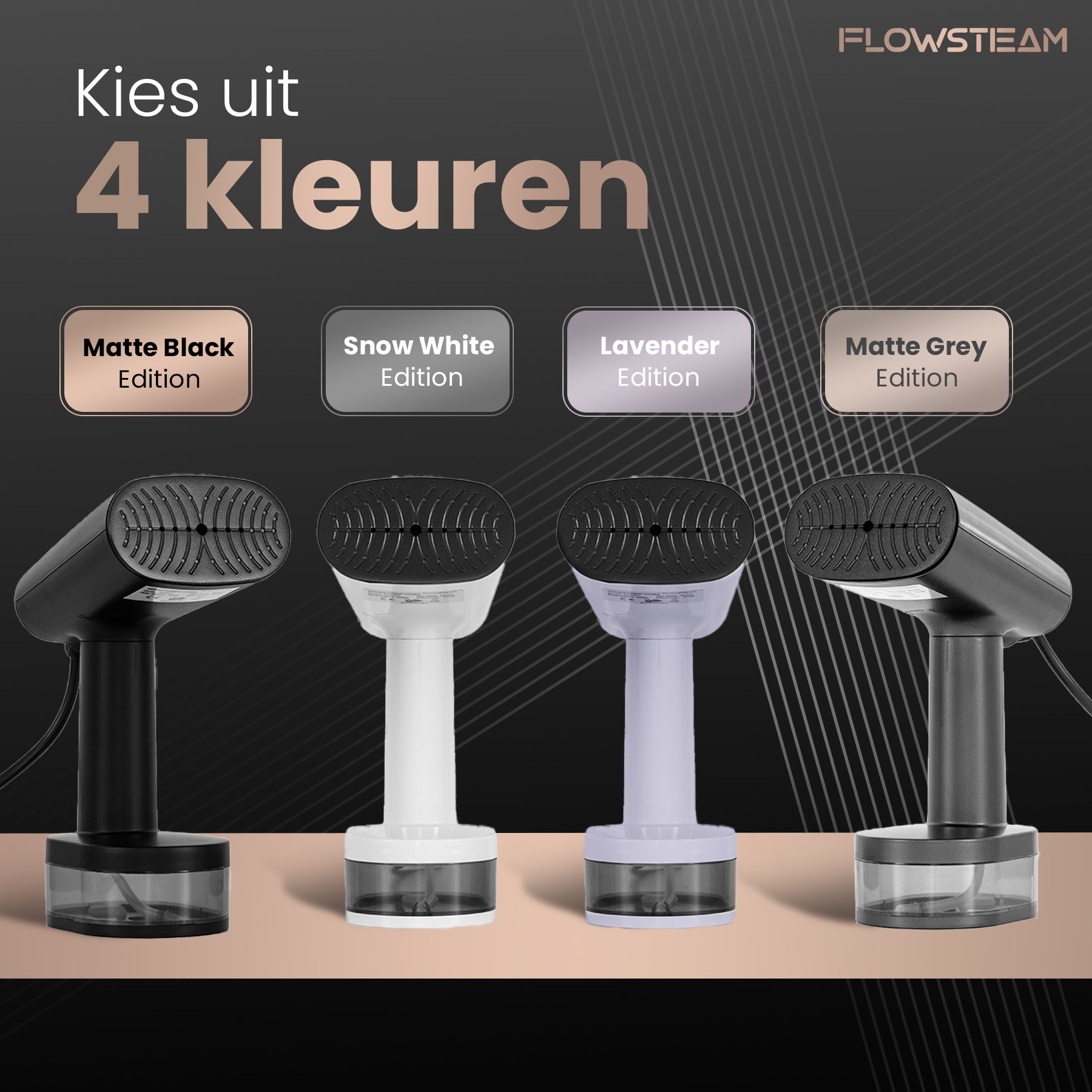 FLOWSTEAM Kledingstomer kleurkeuze