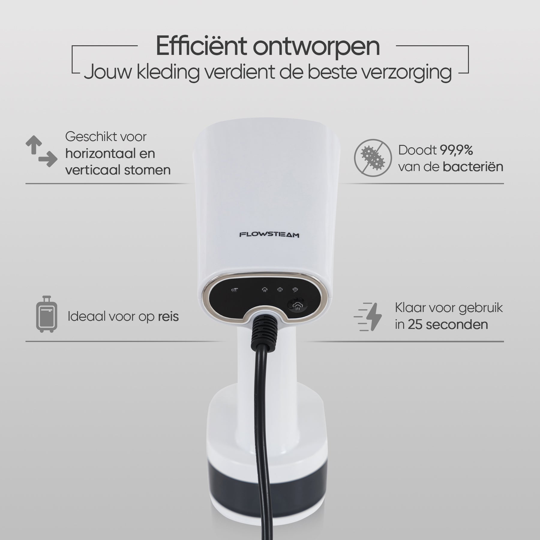 Ontwerp van FLOWSTEAM kledingstomer