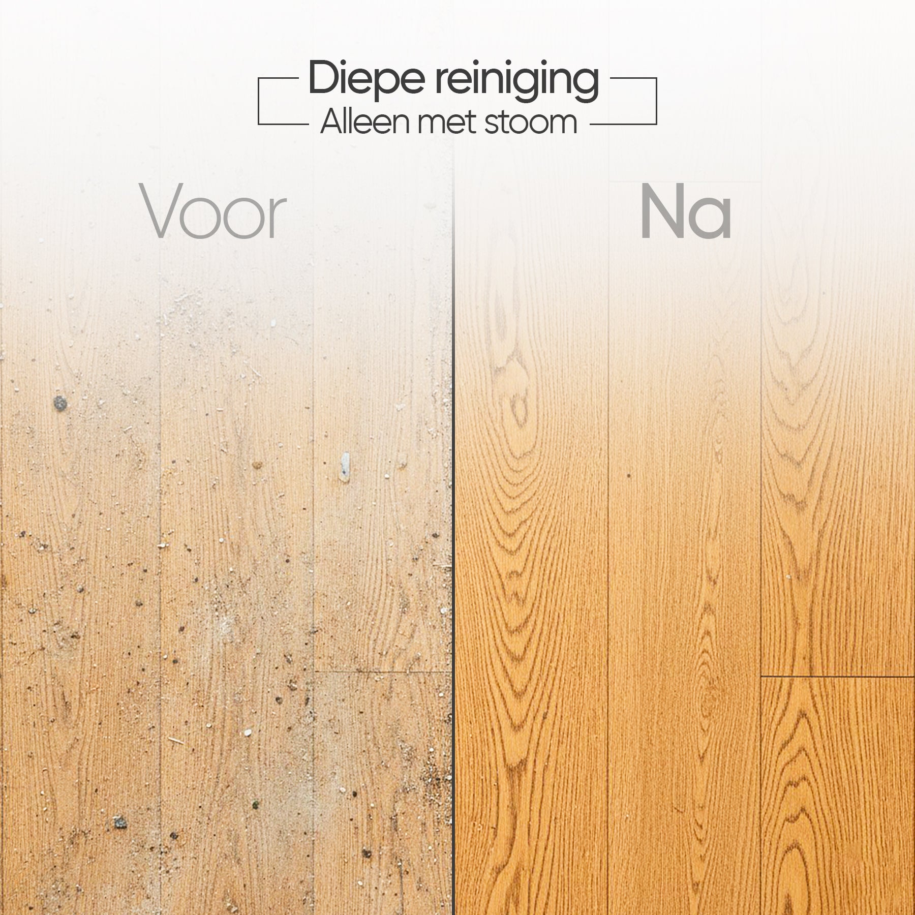 Diepe reiniging met stoom van steam cleaner