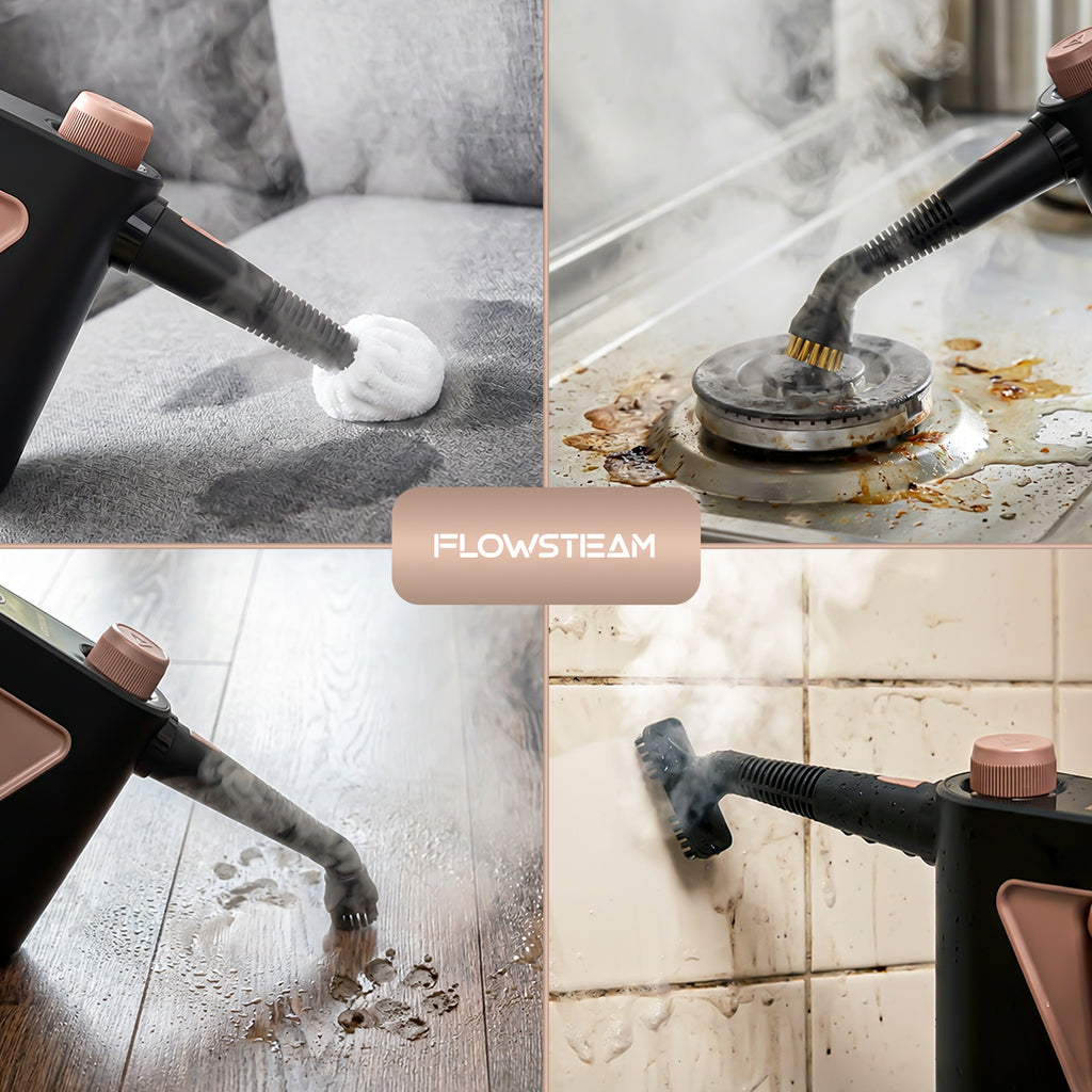 FLOWSTEAM 9-in-1 Handstoomreiniger gebruiken