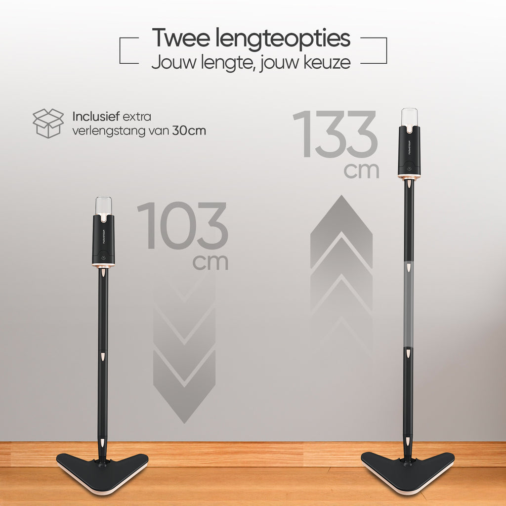 FLOWSTEAM Stoomreiniger lengteopties