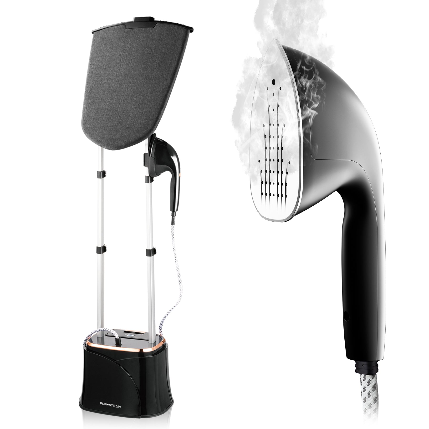 FLOWSTEAM® PRO Kledingstomer - Zwart